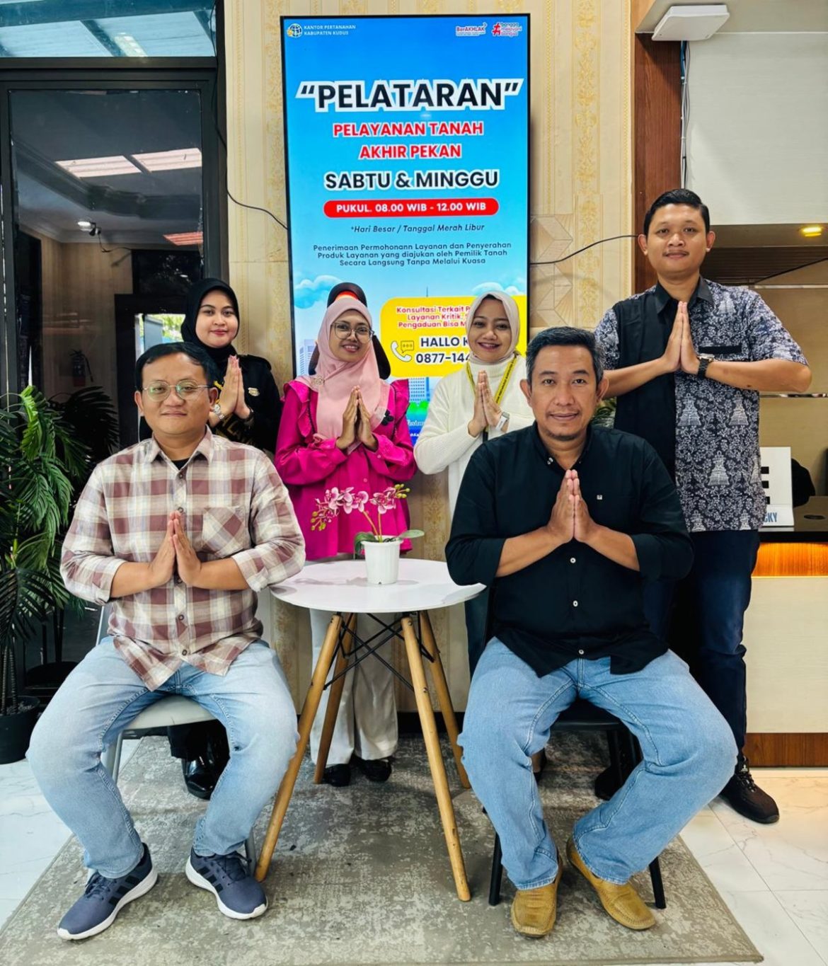 Kantor Pertanahan Kabupaten Kudus Ajak Masyarakat Segera Mensertipikatkan Tanah Melalui Pelayanan Tanah Akhir Pekan, Minggu 15 Februari 2026