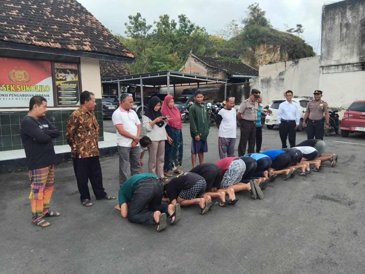 Tongtek Berujung Tawuran, Polsek Sukolilo Amankan Belasan Remaja