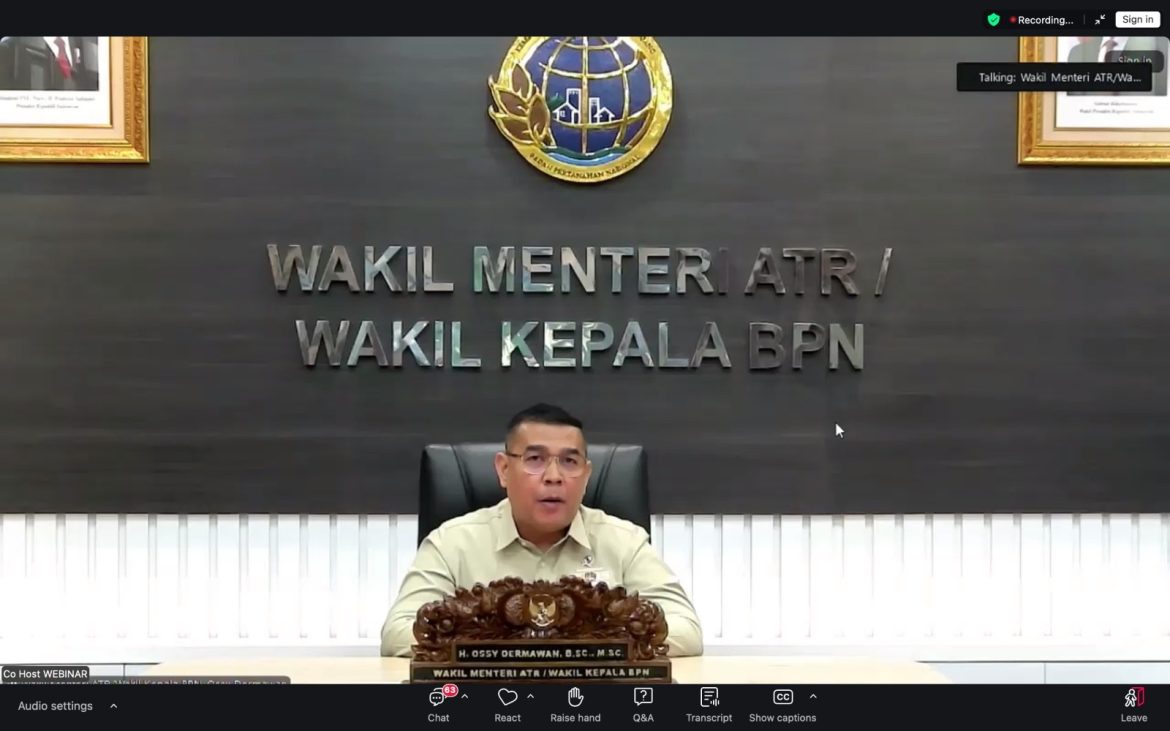 MAPPI memegang peranan penting sebagai penjaga integritas sistem penilaian tanah nasional. Wamen ATR/Waka BPN Apresiasi Peran Strategis MAPPI