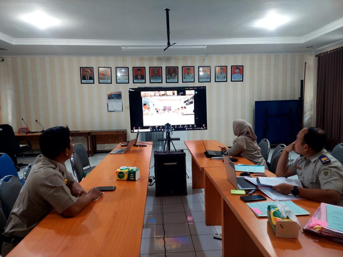 Kantor Pertanahan Kabupaten Kudus Hadiri Sosialisasi Update Aplikasi SPBE secara Daring