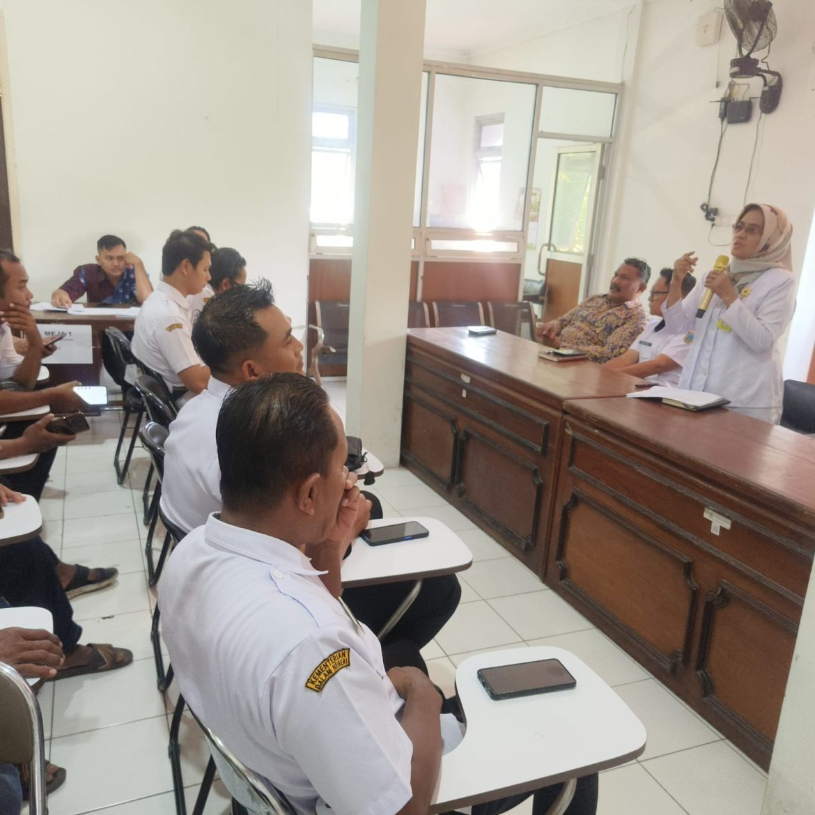 Kasi Pengadaan Tanah Kantor Pertanahan Kudus Hadiri Validasi Data PDSK Proyek FMNJP Sungai Wulan