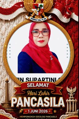 Pimpinan Redaksi SuaraRevolusi.com Tien Ucapkan Selamat Hari Lahir Pancasila 1 Juni 2026